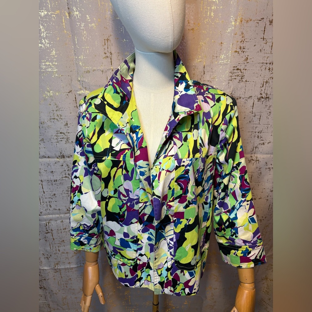 Patrick Christopher Multi Color Jacket - image 1